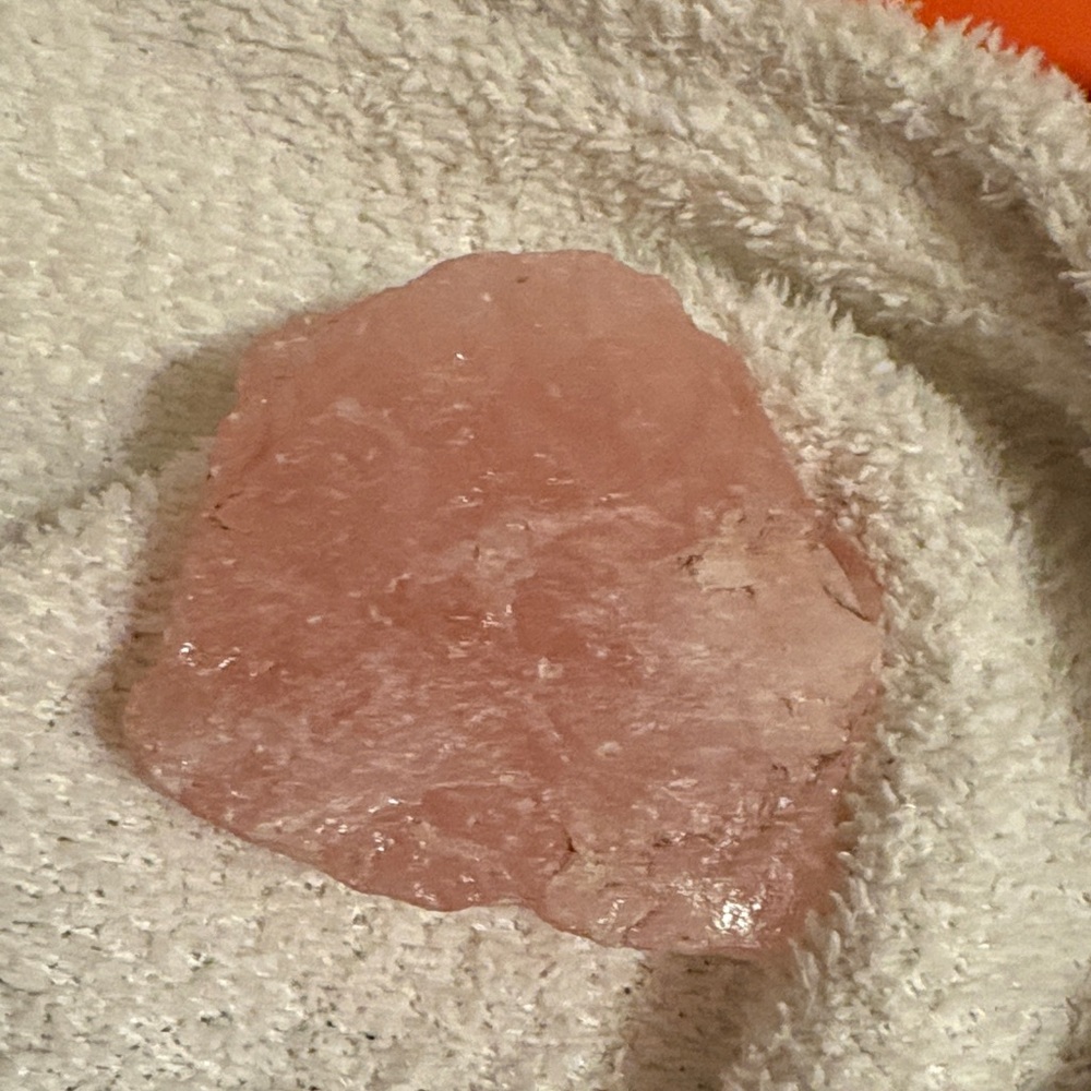 Natural Raw Rose quartz; **HEALING**rough chunk